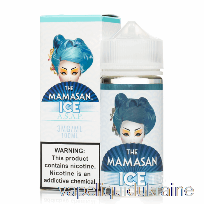 Vape Liquid Ukraine ICE ASAP - The Mamasan E-Liquid - 100mL 0mg